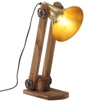 ARDEBO.de - Schreibtischlampe 25 W Antik-Messing 23x13x52 cm E27