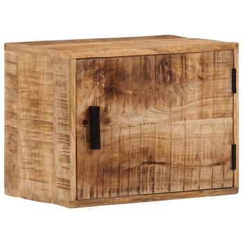 ARDEBO.de - Wand-Nachttisch 40x30x25 cm Massivholz Mango
