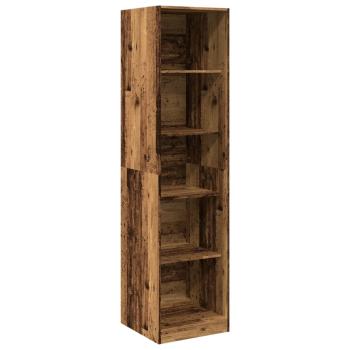 Kleiderschrank Altholz-Optik 50x50x200 cm Holzwerkstoff