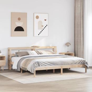 ARDEBO.de - Massivholzbett ohne Matratze 180x200 Kiefernholz