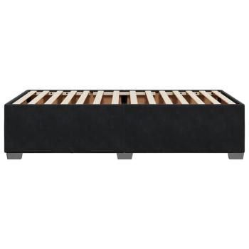 Bettgestell Schwarz 90x190 cm Samt