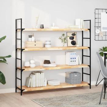 ARDEBO.de - Schweberegale 2 Stk. 160x30x4 cm Massivholz Akazie Unbehandelt