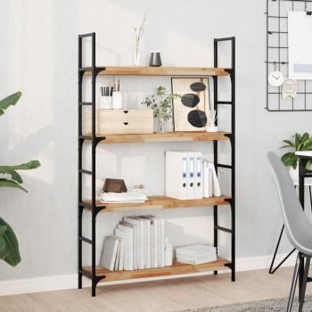 ARDEBO.de - Schweberegale 3 Stk. 80x20x4 cm Massivholz Akazie Ölbehandelt