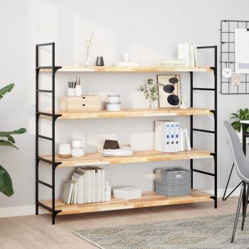 ARDEBO.de - Schweberegale 3 Stk. 140x40x4 cm Massivholz Akazie Unbehandelt