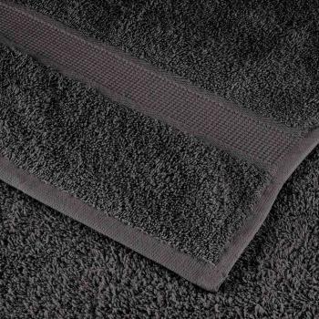 Premium Handtücher SOLUND 50 Stk. Anthrazit 100x200 cm 600 g/m²