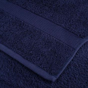 Premium Saunatücher SOLUND 4 Stk. Marineblau 80x200 cm 600 g/m²