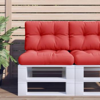 ARDEBO.de - Palettenkissen Rot 50x40x12 cm Stoff