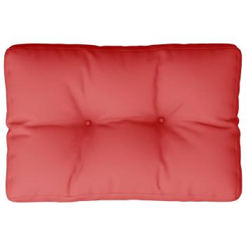 Palettenkissen Rot 50x40x12 cm Stoff