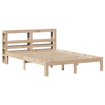 Bettgestell mit Kopfteil ohne Matratze 140x190 cm