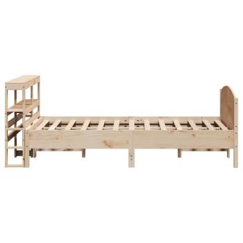 Massivholzbett ohne Matratze 140x200 cm Kiefernholz