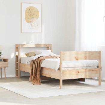 ARDEBO.de - Massivholzbett ohne Matratze 75x190 cm Kiefernholz