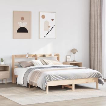 ARDEBO.de - Massivholzbett ohne Matratze 150x200 cm Kiefernholz