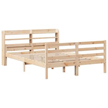 Bettgestell mit Kopfteil ohne Matratze 150x200 cm