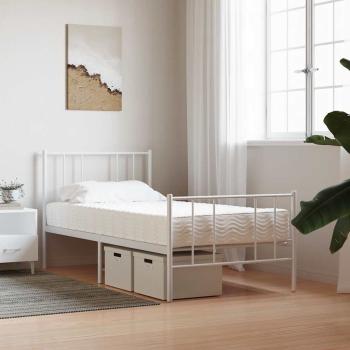 ARDEBO.de - Schaumstoffmatratze Weiß 90x210 cm Härtegrad H2 H3