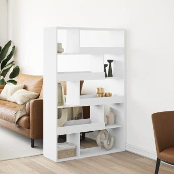ARDEBO.de - Raumteiler Wei? 100x33x156,5 cm Holzwerkstoff