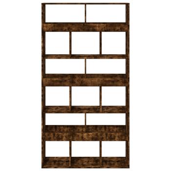 Raumteiler Räuchereiche 100x33x187,5 cm Holzwerkstoff