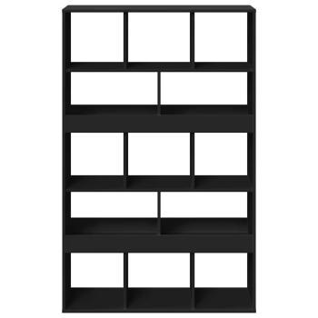 Raumteiler Schwarz 100x33x156,5 cm Holzwerkstoff