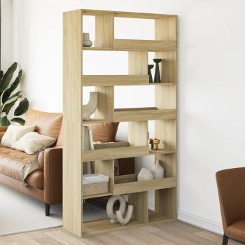 ARDEBO.de - Raumteiler Sonoma-Eiche 100x33x187,5 cm Holzwerkstoff