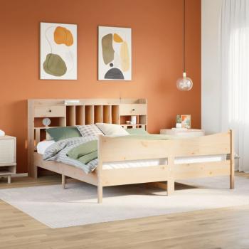 ARDEBO.de - Massivholzbett ohne Matratze 180x200 Kiefernholz