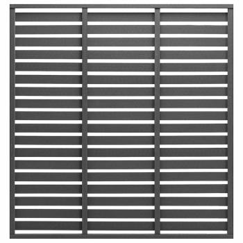 ARDEBO.de - Zaunelement WPC 180x180 cm Grau