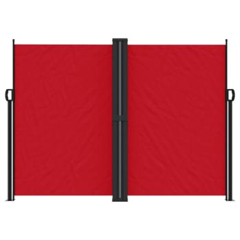 Seitenmarkise Ausziehbar Rot 180x1200 cm