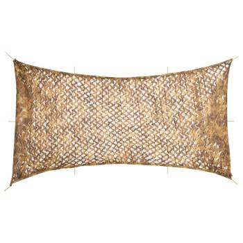 ARDEBO.de - Tarnnetz mit Aufbewahrungstasche 708x423 cm Sandfarbe