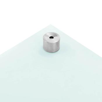 Küchenrückwand Milchweiß 100x40 cm Hartglas