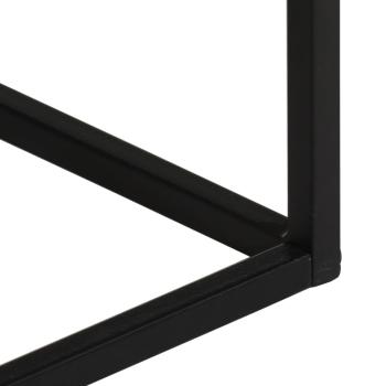 Konsolentisch 110x30x75 cm Massivholz Akazie und Eisen