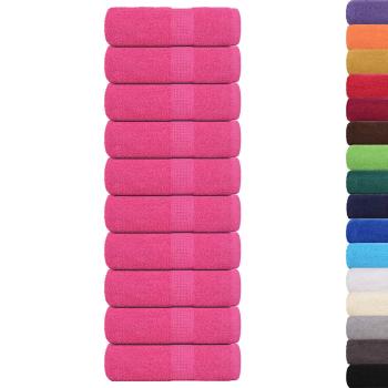 Gästetücher FROGN 10 Stk. Rosa 30x50 cm 360 g/m²