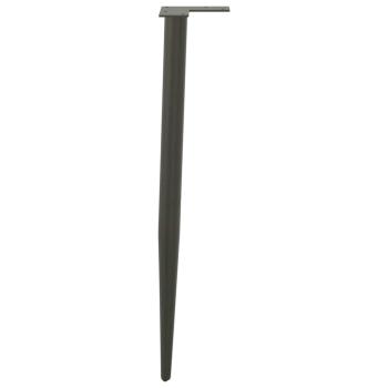 Konsolentischbeine Konische Form 4 Stk. Anthrazit 72-73 cm Stahl