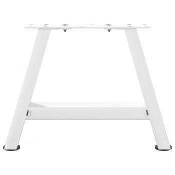 Couchtischbeine A-Form 2 Stk. Weiß 30x(30-31) cm Stahl