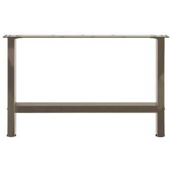 Couchtischbeine Naturstahl 2 Stk. 70x(42-43) cm Stahl