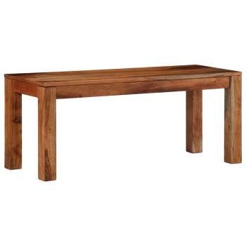 ARDEBO.de - Bank 110 cm Massivholz Akazie