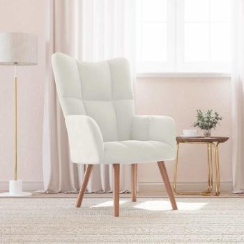 ARDEBO.de - Relaxsessel Cremewei? Samt