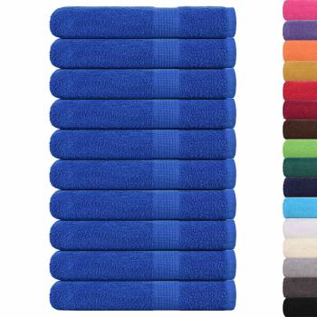 Handtücher FROGN 10 Stk. Blau 100x200 cm 360 g/m²