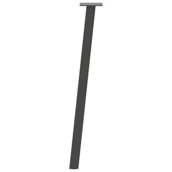 Konsolentischbeine 4 Stk. Anthrazit 72 cm Stahl