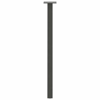 Konsolentischbeine 4 Stk. Anthrazit 72 cm Stahl