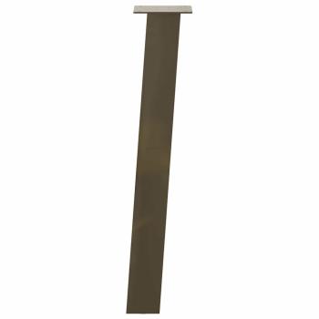 Konsolentischbeine 4 Stk. Naturstahl 72 cm Stahl