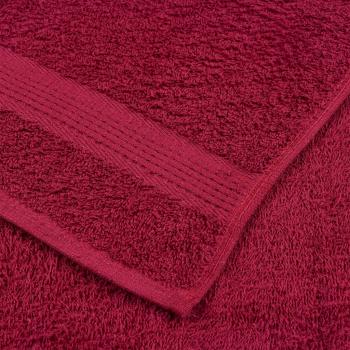 Saunatücher FROGN 10 Stk. Bordeaux 80x200 cm 360 g/m²