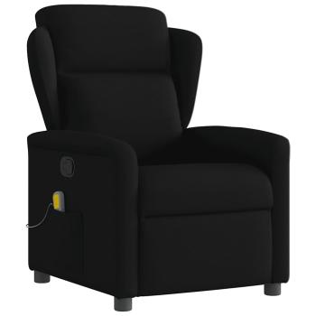 ARDEBO.de - Massagesessel Schwarz Stoff