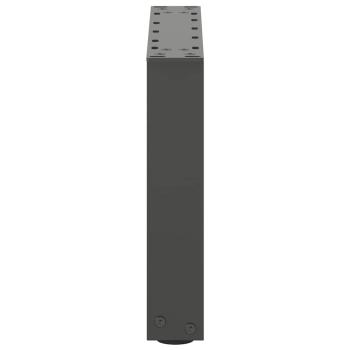Couchtischbeine U-Form 2 Stk. Anthrazit 40x(30-31) cm Stahl