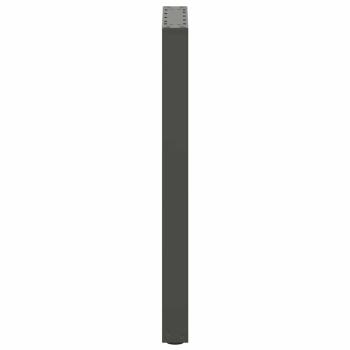 Konsolentischbeine U-Form 2 Stk. Anthrazit 38x(72-73) cm Stahl