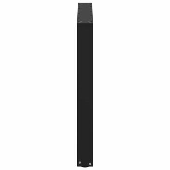 Esstischbeine U-Form 2 Stk. Schwarz 80x(72-73) cm Stahl