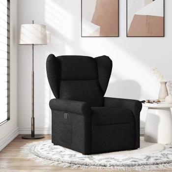 ARDEBO.de - Relaxsessel Schwarz Stoff