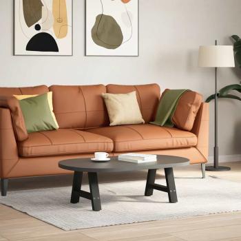 ARDEBO.de - Couchtischbeine A-Form 2 Stk. Schwarz 50x(30-31) cm Stahl