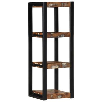 ARDEBO.de - Wandregal Mehrfarbig 35x35x100 cm Altholz Massivholz