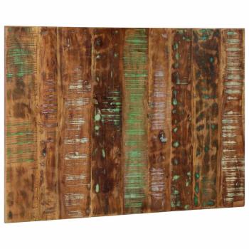 Kopfteil Mehrfarbig 120 cm Massivholz Altholz