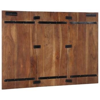 Kopfteil Mehrfarbig 120 cm Massivholz Altholz