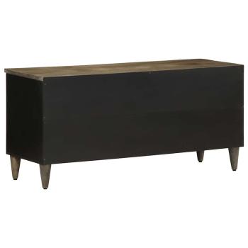 TV-Schrank 100x33x46 cm Massivholz Mango