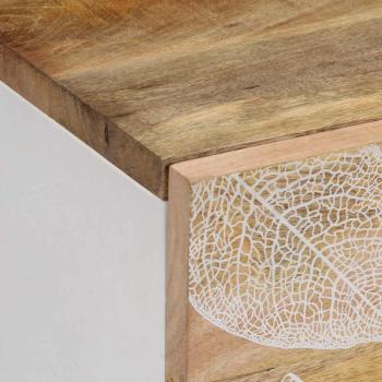 Couchtisch 100x54x40 cm Massivholz Mango